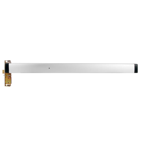 Narrow Mortise Exit Device, Flat FP, US32D, LHR